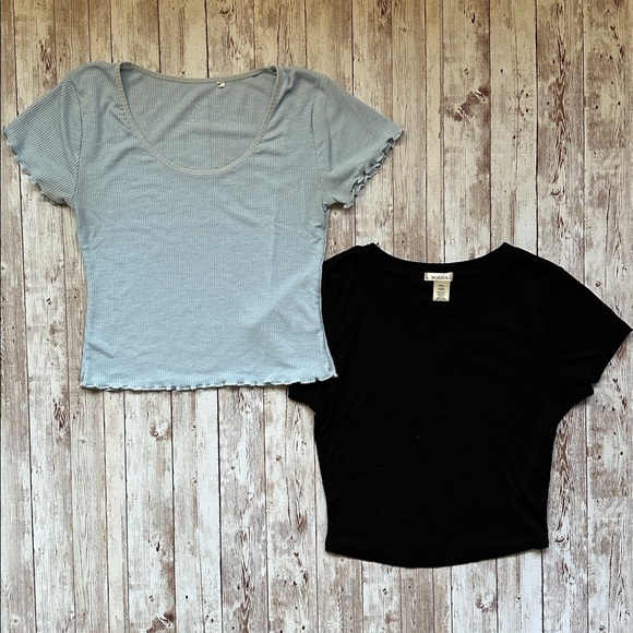 10 Crop Top Tank Bundle XS/S Hollister Forever 21 Olivia Rae Pacsun Cotton On - Picture 16 of 16